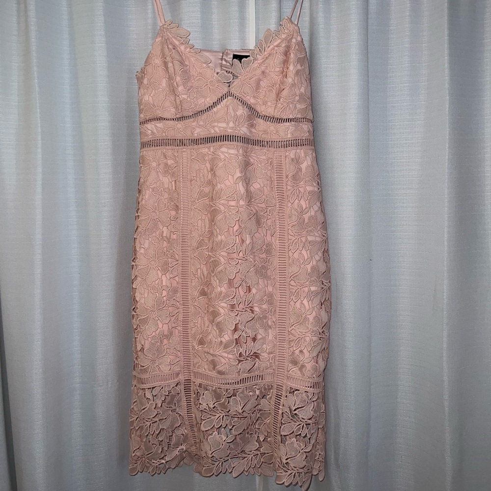 Bardot Pink Floral Dress